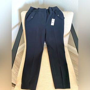 Express Black Pants w. Front Pocket Detail, Size 4